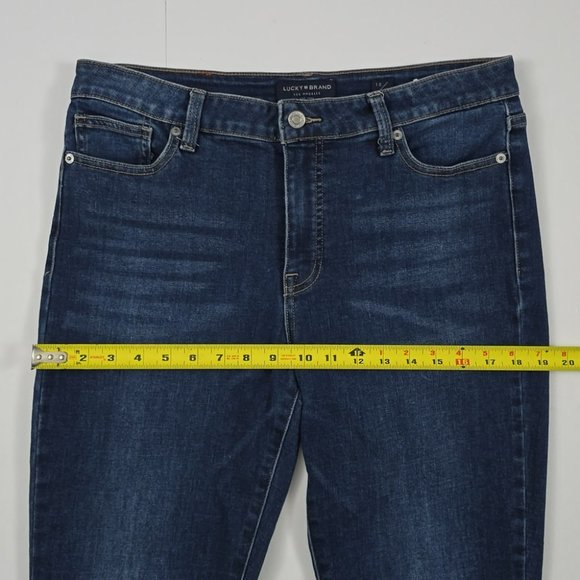 Lucky Brand Women's Mid Rise Hayden Skinny Blue Denim Jeans Size 10/30 Reg - Picture 14 of 16